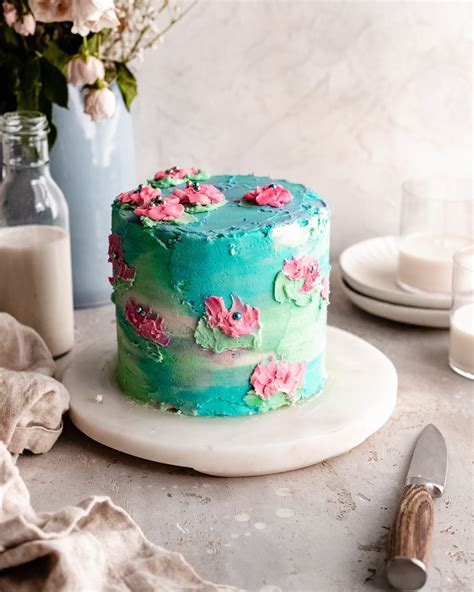 how-to-make-a-watercolor-cake-with-natural-colors image