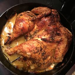 barefoot-contessas-skillet-roasted-lemon-chicken image