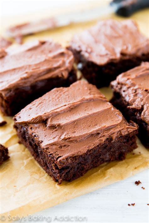 chewy-fudgy-brownies-recipe-sallys-baking-addiction image