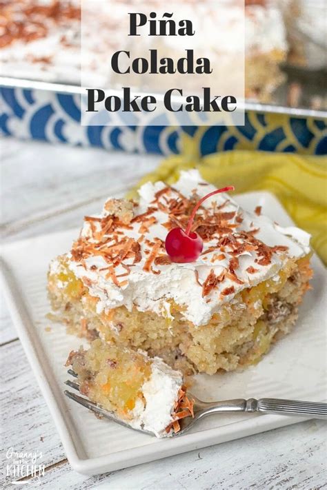 easy-pia-colada-poke-cake-recipe-grannys-in-the image