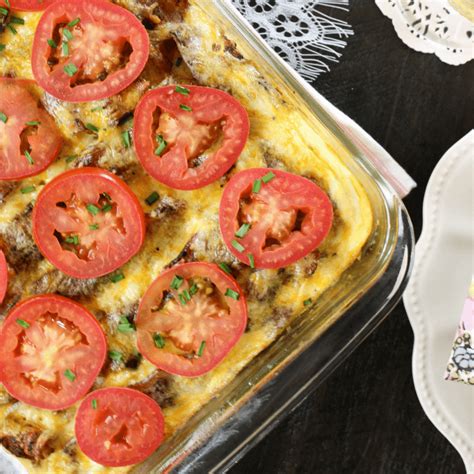 mothers-day-bacon-and-sausage-brunch-casserole image