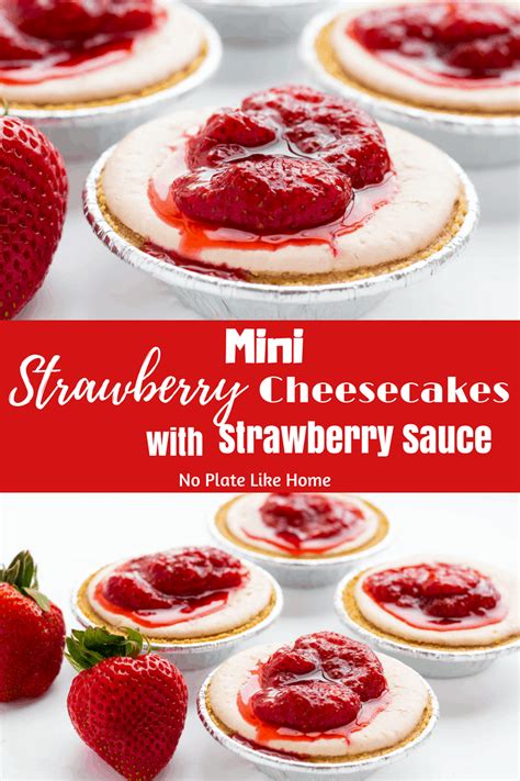 mini-strawberry-cheesecakes-with-strawberry-sauce image