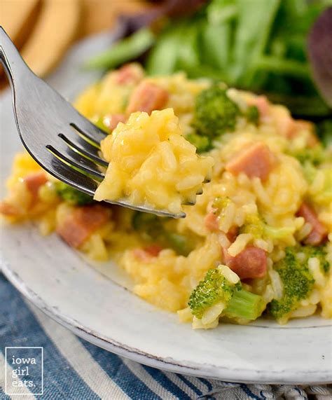 cheesy-ham-and-broccoli-rice-skillet-iowa-girl-eats image
