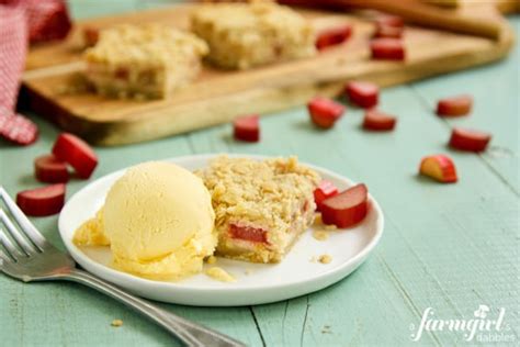 moms-rhubarb-cream-cheese-bars-recipe-easy image