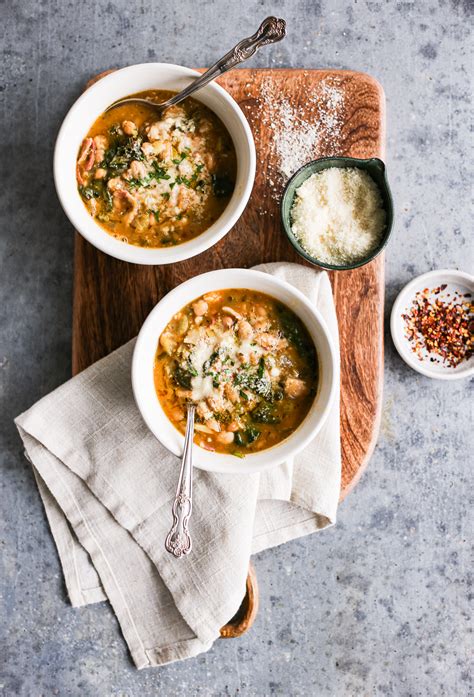 easy-italian-white-bean-soup-the-defined-dish image