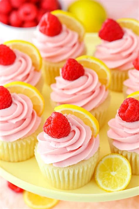 fluffy-lemon-raspberry-cupcakes-best-lemon-dessert image