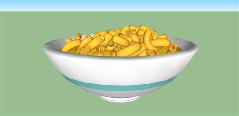 mac-and-cheese-plate-free-3d-model-cgtrader image