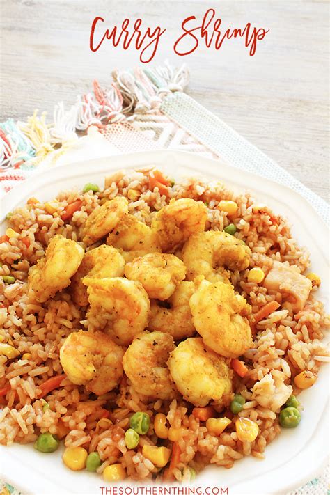 easy-curry-shrimp-the-southern-thing image