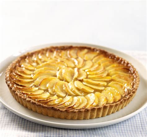 french-apple-tart-recipe-with-pastry-cream-the-spruce-eats image