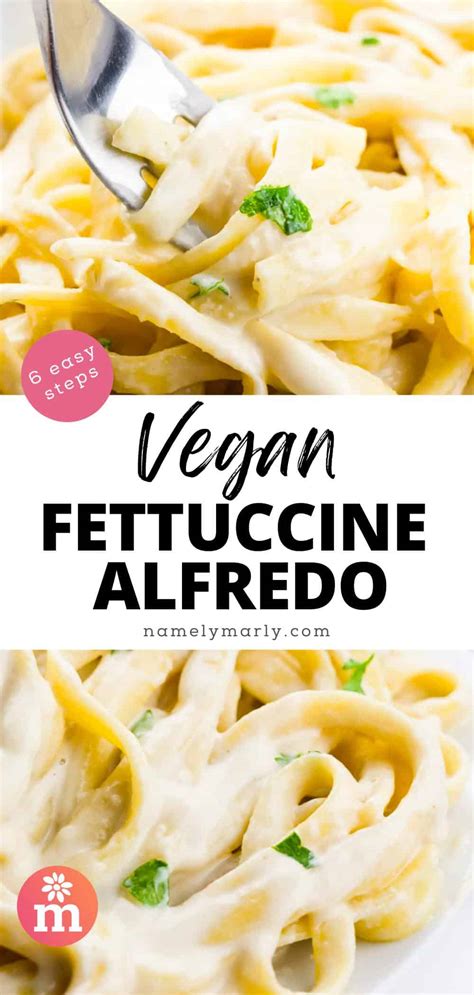 vegan-fettuccine-alfredo-pasta-recipe-namely-marly image