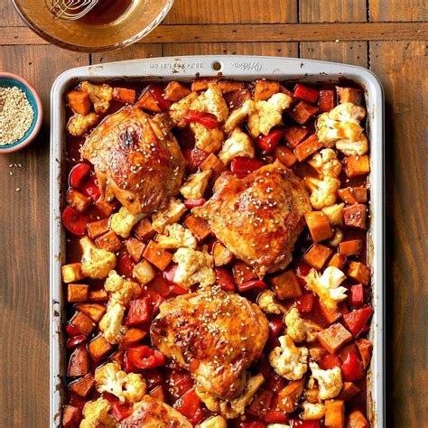 13-chicken-sheet-pan-dinners-taste-of-home image