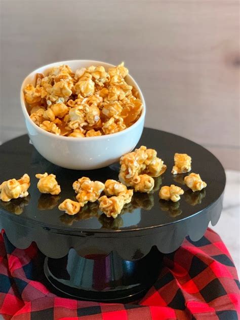 easy-baked-caramel-corn-recipe-without-corn-syrup image