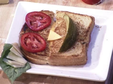 smiling-grilled-cheese-recipe-cooking-channel image