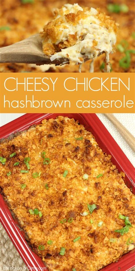 chicken-hashbrown-casserole-recipe-easy-casserole image