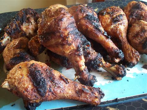 crispy-grilled-chicken-drumsticks-recipe-mom-foodie image