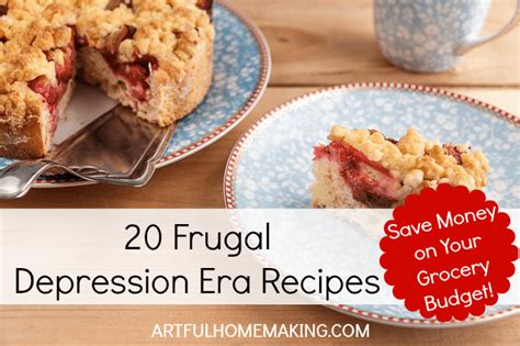 25-frugal-depression-era-recipes-artful-homemaking image