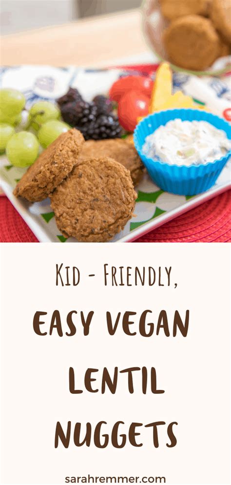 kid-friendly-easy-vegan-lentil-nuggets-sarah-remmer image
