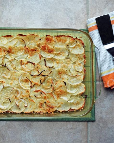 crispy-parmesan-potatoes-with-onions-and-garlic image