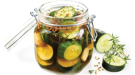 pickled-cucumbers-with-rice-vinegar-and-maple-syrup image