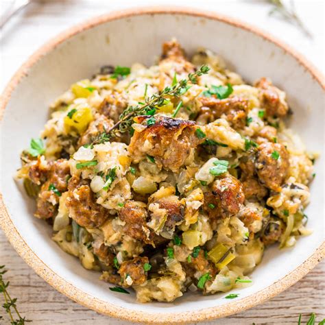 slow-cooker-sausage-stuffing-averie-cooks image