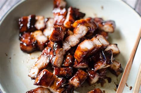 best-ever-cantonese-bbq-pork-belly-honest-cooking image