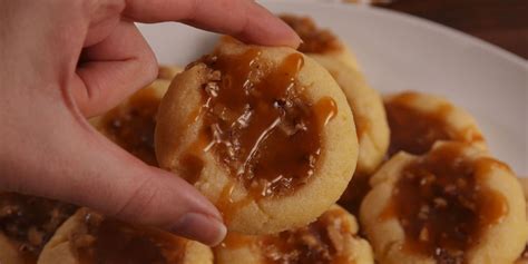 pecan-pie-thumbprint-cookies-recipes-party-food image