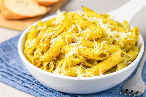 simple-recipe-for-pesto-pasta-the-spruce-eats image