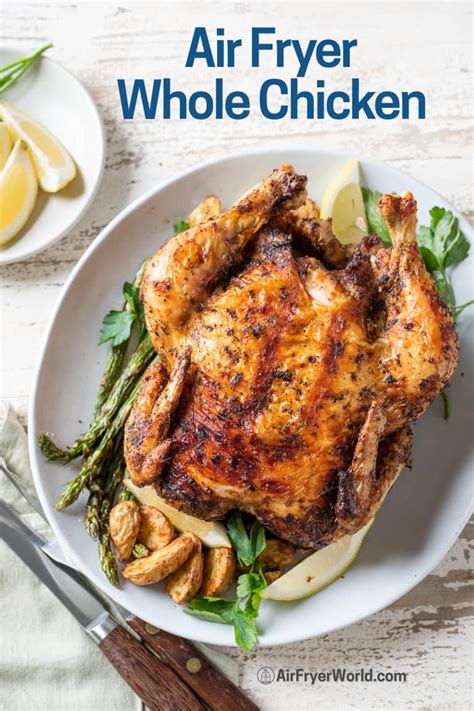 air-fryer-whole-roast-chicken-with-herbs image