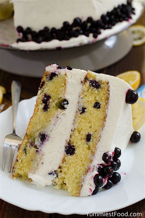 lemon-blueberry-cake-with-cream-cheese-frosting image