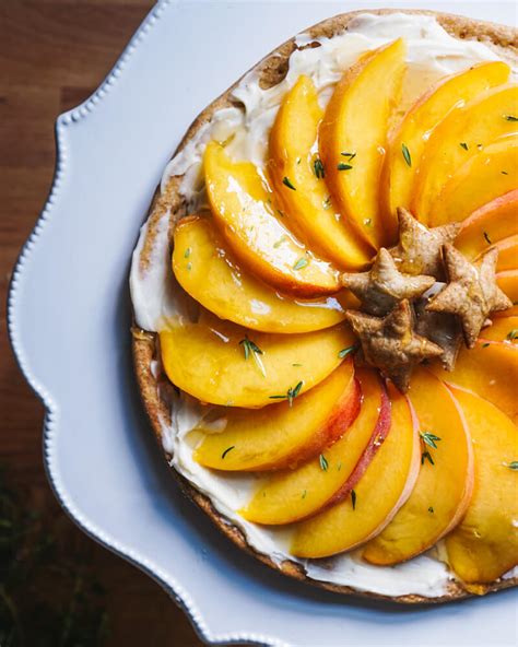 simple-peach-tart-recipe-a-couple-cooks image