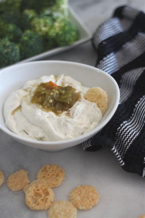 hatch-chile-cream-cheese-dip-low-carb-delish image