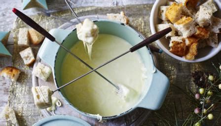 swiss-cheese-fondue-recipe-bbc-food image