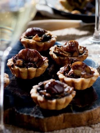 recipe-mini-mushroom-chestnut-tarts-lcbo image