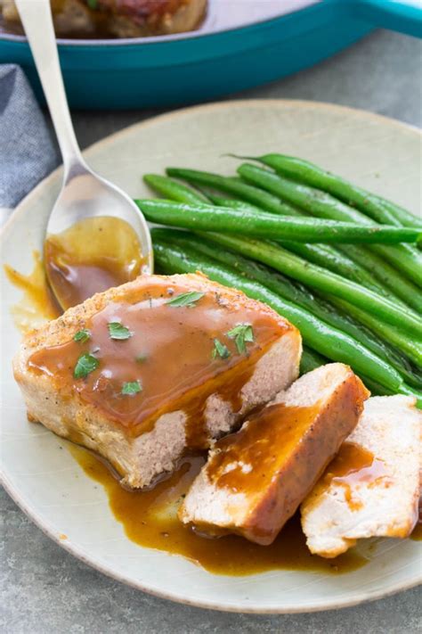 pan-seared-pork-chops-with-honey-mustard-sauce image