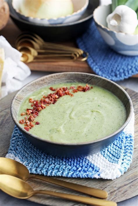 instant-pot-potato-leek-soup-with-spinach-and-parmesan image