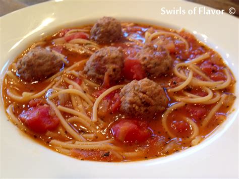 spaghetti-and-meatball-soup-swirls-of-flavor image