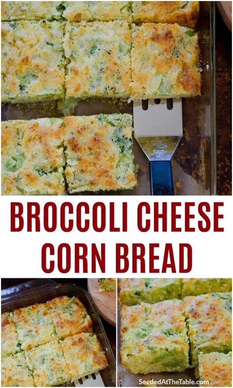broccoli-cornbread-squares-seeded-at-the-table image