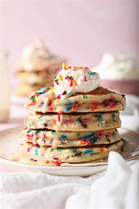 how-to-make-homemade-funfetti-pancakes-birthday image