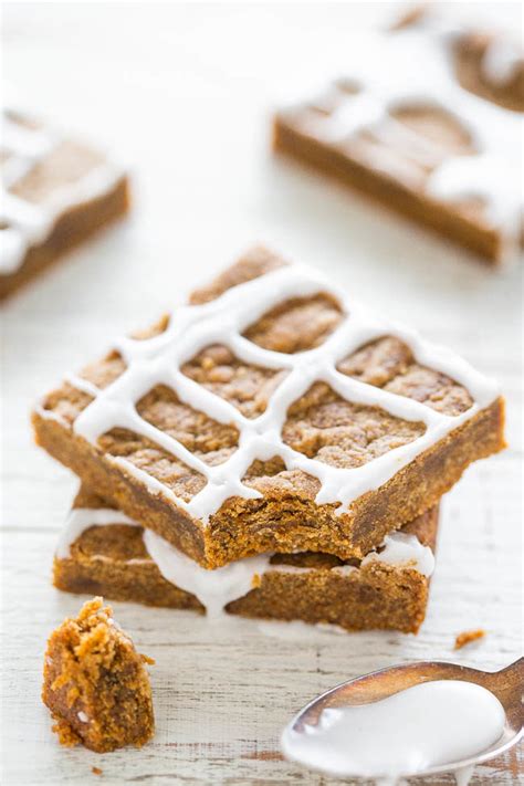 iced-gingerbread-bars-recipe-averie-cooks image