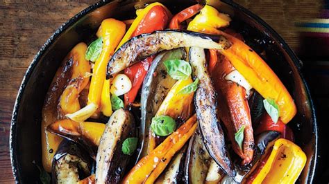 spiced-peppers-and-eggplant-recipe-bon-apptit image