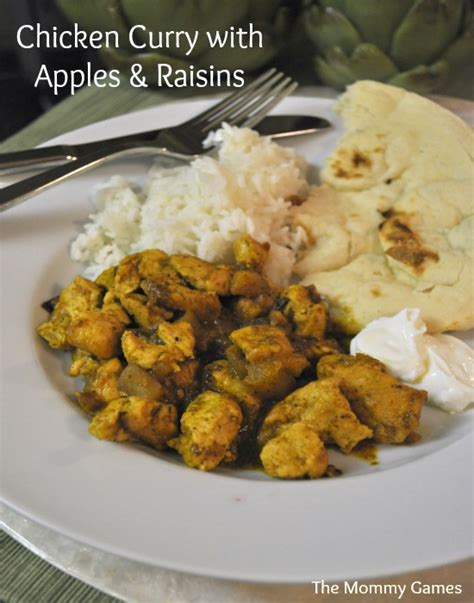 chicken-curry-with-apples-and-raisins-the-mommy image
