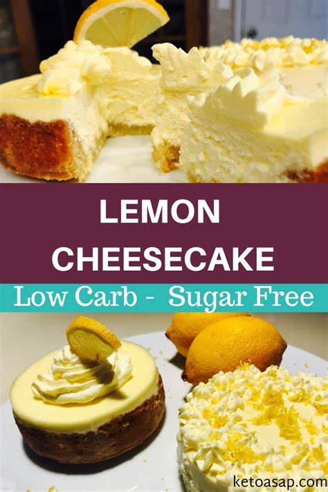 easy-keto-lemon-cheesecake-low-carb-sugar-free image
