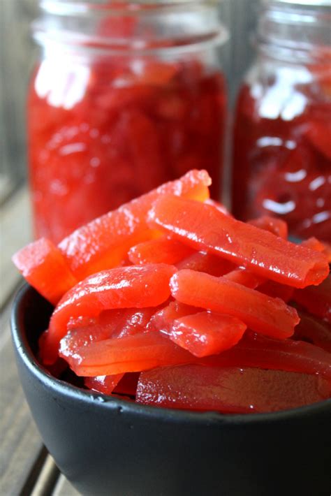 candied-red-hot-cinnamon-pickles-my-farmhouse image