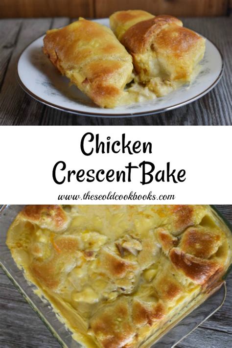 chicken-crescent-bake-recipe-these-old-cookbooks image