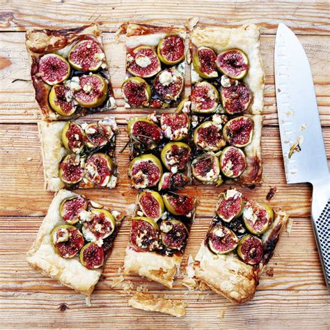 fig-and-blue-cheese-tart-with-honey-balsamic-and-rosemary image