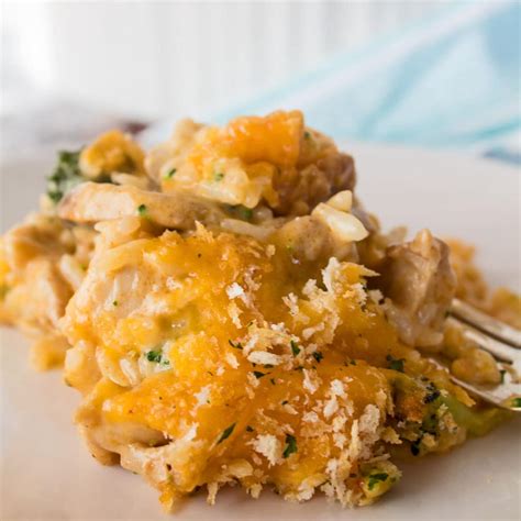 best-ever-creamy-cheesy-chicken-divan-casserole-bake image