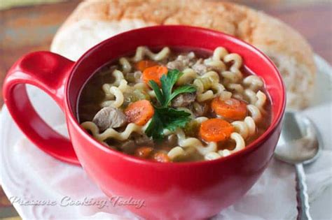 pressure-cooker-instant-potturkey-noodle-soup image