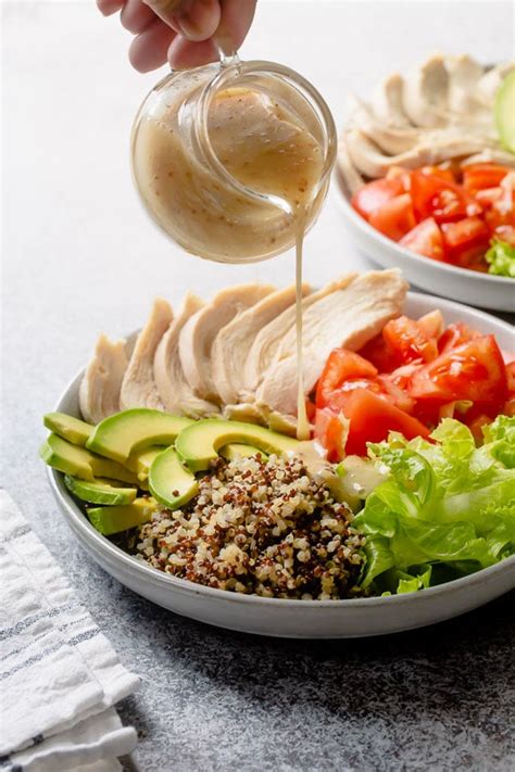 chicken-quinoa-salad-sweet-savory image