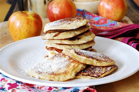 apple-cinnamon-yogurt-pancakes-julias-album image