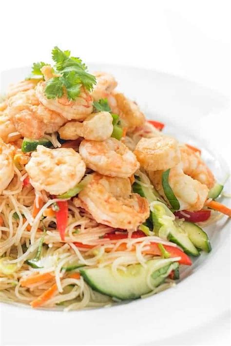 thai-shrimp-salad-with-rice-noodles-the-lemon-bowl image